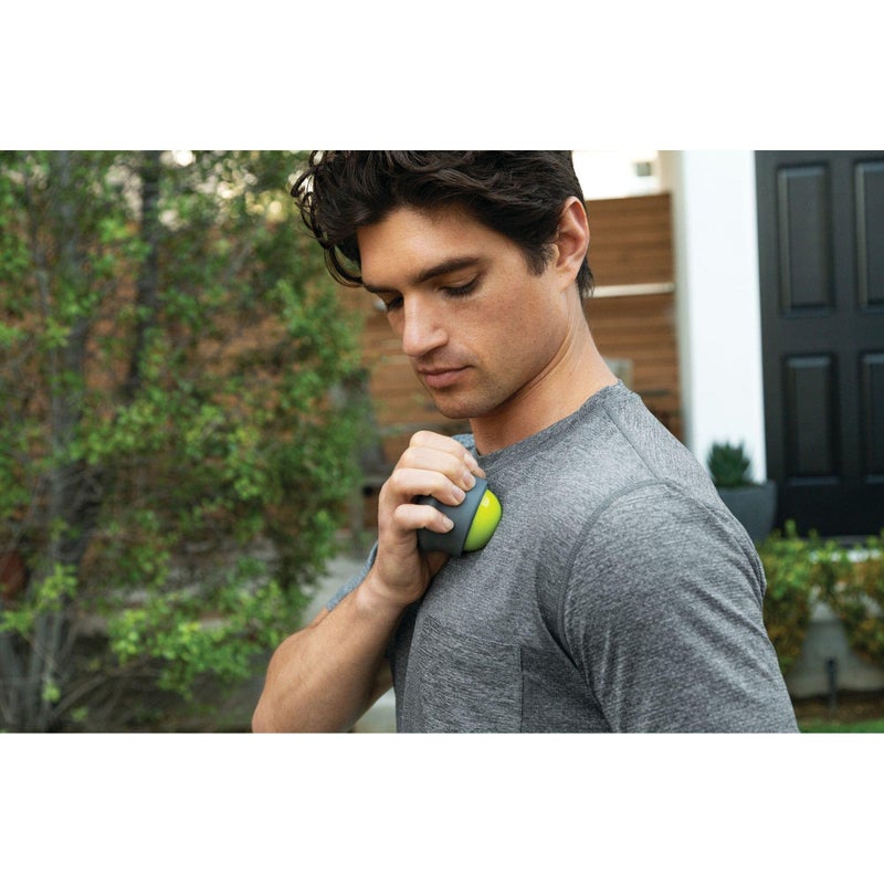 TRIGGERPOINT Performance Handheld Massage Roller Ball, Green/Grey, One Size - Image 3